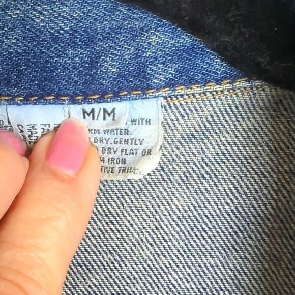 Freego Vintage Western Oversized Jacket with Studs and Rhinestones M - Picture 7 of 9